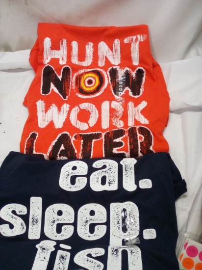 2 Lg shirts