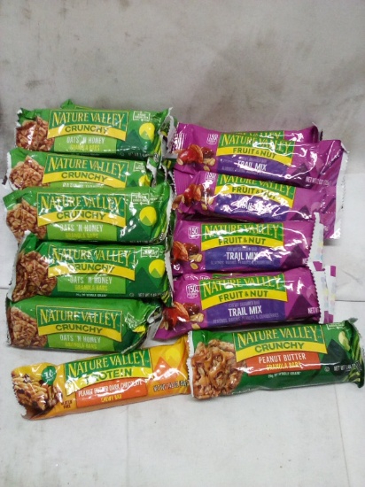 Qty 22 Nature Valley Bar Lot