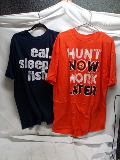 Qty 2 Men’s Size 2XL T Shirts