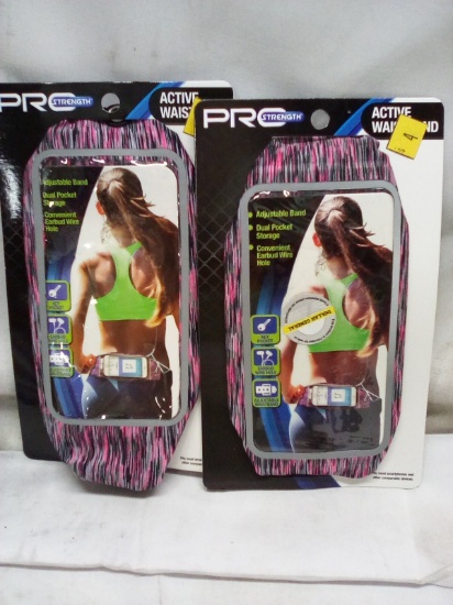 Qty 2 Active Waistband Adjustable Belt