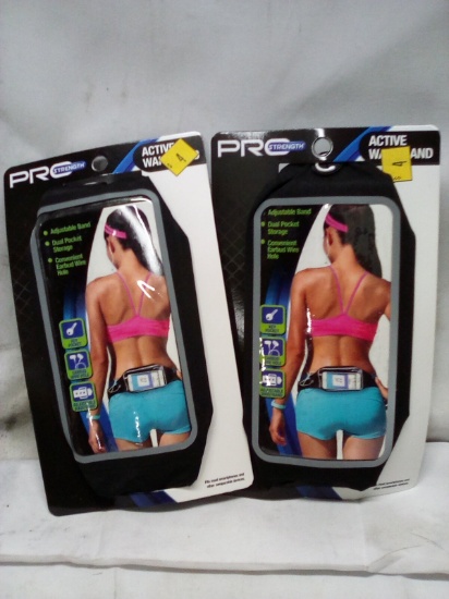 Qty 2 Active Waistband Adjustable Belt