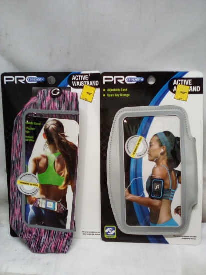 Active Waistband with Adjustable Belt/ Active Armband