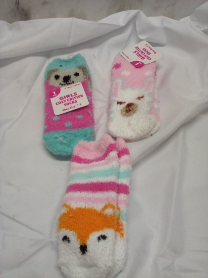 Girls sock lot size 7-3