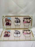Pair of Willow Spring Gold Finish Decorative Picture Frames