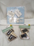 3Pc Label Lot- (2) Packs of Garden Herb Stakes, (1) Pack of Basket Tags