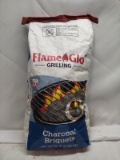 Single 18Lbs Bag of FlameGlo Grilling Charcoal Briquets
