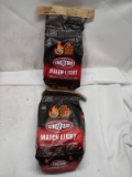 Pair of 4Lbs Bags of Kingsford Match Light Instant Charcoal Briquets