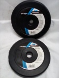 Qty 2- 5lb Weight Plate