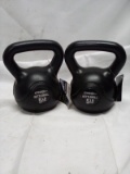 Qty 2- 5lb Kettlebell