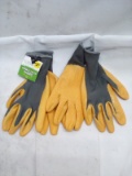 Qty 2 Pair Crinkle Latex Gloves