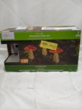 Solar LED Mushroom Stake Set 3pc