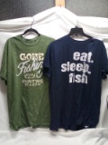 Qty 2 Men’s Size XL Fishing Shirts