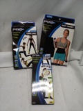 3Pc ProStrength Lot- (1) Toning Band, (1) Waist Trimmer, (1) Res. Band Set