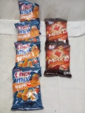 6Pc Chex Mix Snack Lot- (4) Buffalo Sandwhich Remix, (2) MAXD Buffalo Ranch