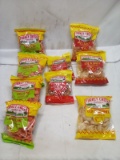 9Pc Turkey Creek Lot- (4)Chili Lime, (2)Hot&Spicy, (2)Strip Cracklins, (1)Olf Fash.
