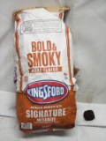 8Lbs Bag of Kingsford Bold&Smoky Wood Flavor Charcoal Sig. Mesquite Briquets