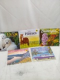 Lot of 5 Assorted Theme 2025 Calendars