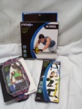 Fitness lot active waistband ab wheel resistance band