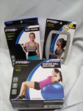 3Pc ProStrength Lot- (1) Active Armband, (1) Waist Trimmer, (1) Ball w/ Pump
