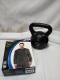 Workout items 1 sauna suit 5lb kettleball