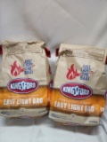 2 Bags easy light charcoal
