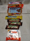 Qty 9 Candy Bar Variety Lot