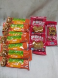 Nature Valley Sweet & Salty Peanut Bar/ BoBo’s PB&J’s/ BoBo’s stuff’d