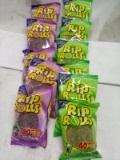 Qty 11 Rip Rolls 40 Inch- Grape, Green Apple