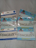 Qty 6 ‘Congrats’ Balloon Banner Kits