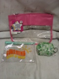 Qty 3 Clear Pouches Various Sizes