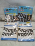 Qty 4 Customizable Banner 9ft 102 Stickers