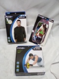 3Pc ProStrength Lot- (1) Ab Wheel, (1) Active Waistband, (1) Sauna Suit