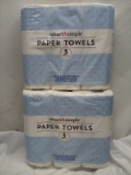 Qty 2 Paper Towels 2 Ply 3 Rolls