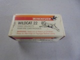 50 Round Box of Winchester .22LR Wildcat Rimfire Cartridges