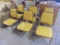 Set of 6 Heavy Duty Cushioned Stacking Chairs