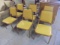 Set of 6 Heavy Duty Cushioned Stacking Chairs