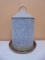 Galvinized Metal Chicken Waterer