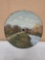Hand Painted Scene on Disk Blade