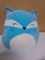 Squishmallows Pania The Teal Fox Flush