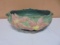Vintage Roseville USA Pottery Clematis Bowl