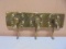 Brass Triple Horse Head Wall Hook