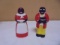 Vintage Aunt Jemima & Uncle Moses Salt & Pepper Shakers