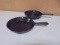 (2) 6.5in Cast Iron Skillets