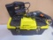 Craftsman Jigsaw & Black & Decker 3/8in Drill in Tool Box w/ Drill Bits