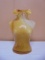 Beautiful Murano Style Heavy Art Glass Torso Vase