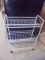 3 Tier Metal Metal Rolling Storage Cart