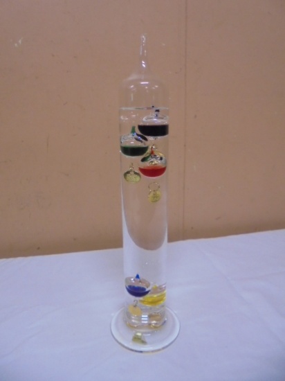 Galileo Glass Water Thermometer