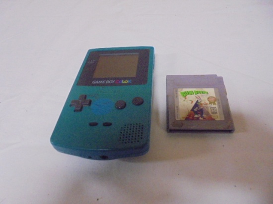Nintendo Game Boy Color w/ Bugs Bunny Games