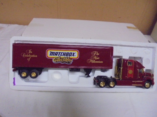 Special Edition Matchbox Collectibles Die Cast  In Celebration of the New Millennium Tractor Trailer