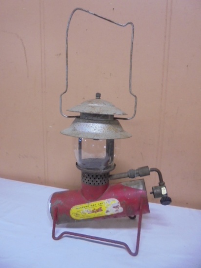 Vintage Bernz-O-Matic Single Mantel Propane Lantern